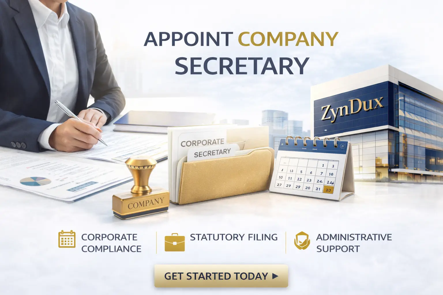 Appoint Company Secretary