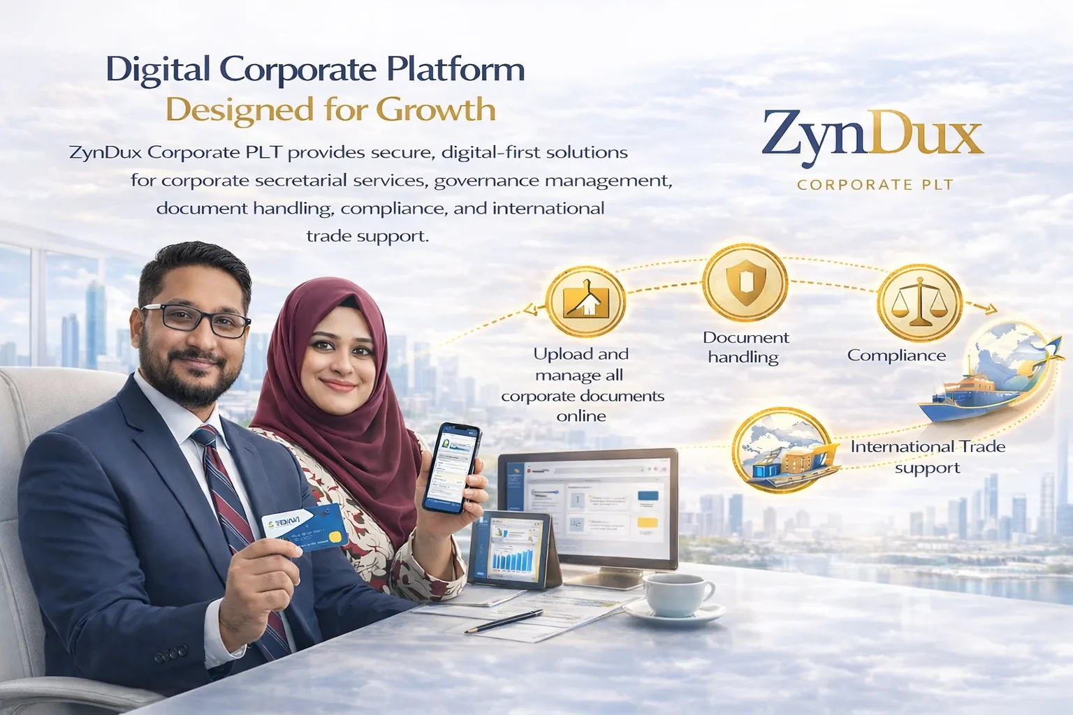 ZynDux Digital Corporate Platform Malaysia
